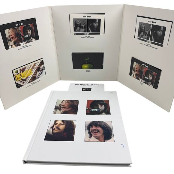 The Beatles Let it Be 6 Disc Edition CD & Blu-Ray Apple Studios Missing Cover - Picture 1 of 16